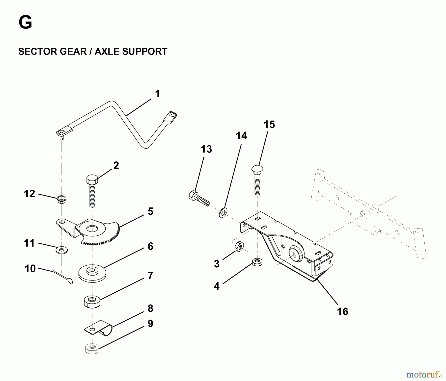 Jonsered Rasen und Garten Traktoren LR11 - Jonsered 36