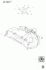Jonsered FR2216 A (965190501) - Rear-Engine Riding Mower (2009-02) Ersatzteile 44 /112CM CUTTING DECK #1