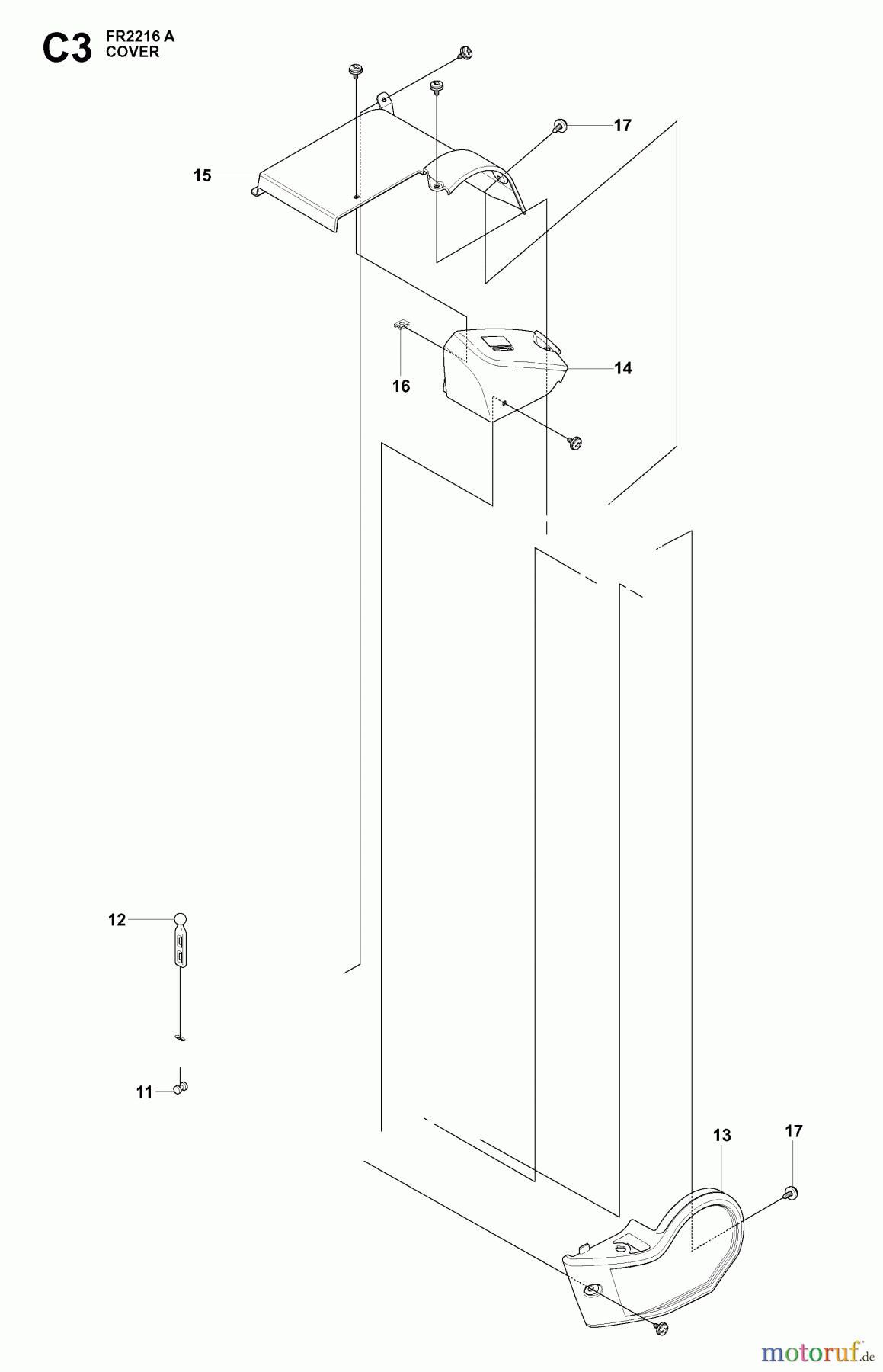 Jonsered Reitermäher FR2216 A (965190501) - Jonsered Rear-Engine Riding Mower (2009-02) COVER #1