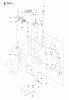 Jonsered FR2216 A (965190501) - Rear-Engine Riding Mower (2009-02) Ersatzteile MOWER LIFT / DECK LIFT