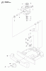 Jonsered FR2216 FA2 (966415101) - Rear-Engine Riding Mower (2010-07) Ersatzteile CHASSIS ENGINE PULLEYS #1