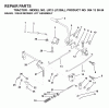 Jonsered LR12 (J1236L, 954130034) - Lawn & Garden Tractor (2000-03) Ersatzteile BRAKE / REAR MOWER LIFT
