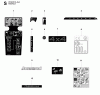 Jonsered FR2218 A 4X4 (966978601) - Rear-Engine Riding Mower (2009-02) Ersatzteile DECALS