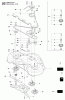 Jonsered FR2218 FA 4x4 (966415001) - Rear-Engine Riding Mower (2010-07) Ersatzteile MOWER DECK / CUTTING DECK #1