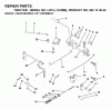 Jonsered LR12 (J1236M, 954130034) - Lawn & Garden Tractor (2000-04) Ersatzteile BRAKE / REAR MOWER LIFT