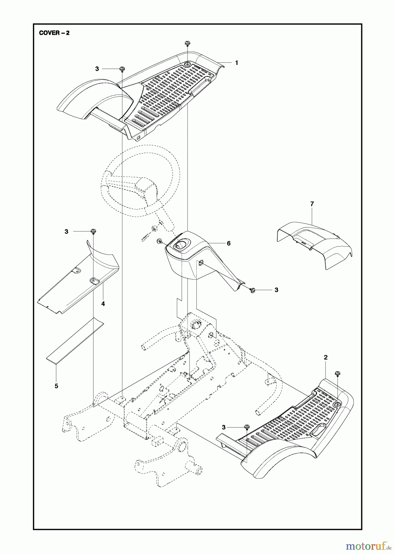 Jonsered Reitermäher FR2218 FA2 (967179301) - Jonsered Rear-Engine Riding Mower (2013) COVER #1