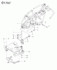 Jonsered FR2311 M (966639785, 966639701) - Rear-Engine Riding Mower (2011-02) Ersatzteile CHASSIS ENCLOSURES #1