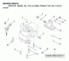 Jonsered LR12 (J1236M, 954130034) - Lawn & Garden Tractor (2000-04) Ersatzteile ENGINE CUTTING EQUIPMENT