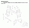 Jonsered LR12 (J1236M, 954130034) - Lawn & Garden Tractor (2000-04) Ersatzteile FRONT AXEL