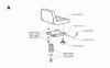 Jonsered FRH13 M - Rear-Engine Riding Mower (1999-04) Ersatzteile SEAT