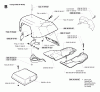 Jonsered FRM13 AUTOMATIC - Rear-Engine Riding Mower (2000-01) Ersatzteile HOOD