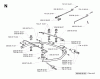 Jonsered FRM13 AUTOMATIC - Rear-Engine Riding Mower (2000-01) Ersatzteile PROTECTION FRAME