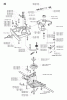Jonsered FRM13 AUTOMATIC - Rear-Engine Riding Mower (2000-01) Ersatzteile TRANSMISSION