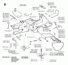 Jonsered FRM13 AUTOMATIC - Rear-Engine Riding Mower (2001-01) Ersatzteile CHASSIS / FRAME