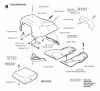 Jonsered FRM13 AUTOMATIC - Rear-Engine Riding Mower (2001-01) Ersatzteile HYDRAULIC PUMP- MOTOR