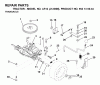 Jonsered LR12 (J1236M, 954130034) - Lawn & Garden Tractor (2000-04) Ersatzteile TRANSMISSION
