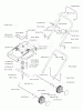 Jonsered 500 M (994720420) - Walk-Behind Mower (1998-05) Ersatzteile PRODUCT COMPLETE #1