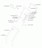 Jonsered 560 RD - Walk-Behind Mower (2002-04) Ersatzteile HANDLE CONTROLS