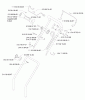 Jonsered 580 RD - Walk-Behind Mower (2002-04) Ersatzteile HANDLE CONTROLS