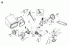 Jonsered 600 RDII (J600RDD) - Walk-Behind Mower (1998-02) Ersatzteile PRODUCT COMPLETE #2