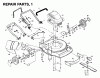 Jonsered 600 SD (954056651) - Walk-Behind Mower (1996-01) Ersatzteile PRODUCT COMPLETE #1