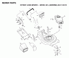 Jonsered 600RDM2 (J600RDMA, 954130032) - Walk-Behind Mower (1999-03) Ersatzteile PRODUCT COMPLETE #2