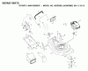 Jonsered 600RDM2 (J600RDME, 954130051) - Walk-Behind Mower (2001-03) Ersatzteile PRODUCT COMPLETE #1