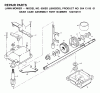 Jonsered 600SD (J600SDD, 954130031) - Walk-Behind Mower (2000-03) Ersatzteile GEAR CASE
