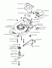 Jonsered LM2146CD - Walk-Behind Mower (2003-01) Ersatzteile CHASSIS / FRAME #2