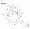 Jonsered LR12U (954820181) - 36" Lawn & Garden Tractor (1997-04) Ersatzteile FRONT AXEL