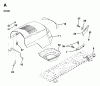 Jonsered LR12U (954820181) - 36" Lawn & Garden Tractor (1997-04) Ersatzteile HOOD