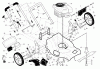Jonsered LM2153CMDAE (96141022203) - Walk-Behind Mower (2010-12) Ersatzteile FRAME ENGINE