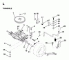Jonsered LR12U (954820181) - 36" Lawn & Garden Tractor (1997-04) Ersatzteile TRANSMISSION