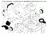 Jonsered LM2155MD (96121000800) - Walk-Behind Mower (2006-02) Ersatzteile CHASSIS / FRAME