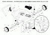 Jonsered LM2155MD (96121000800) - Walk-Behind Mower (2006-02) Ersatzteile DRIVE