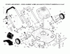 Jonsered LM2155MD (96121001903) - Walk-Behind Mower (2011-11) Ersatzteile FRAME ENGINE
