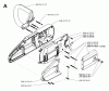 Jonsered 2014EL - Chainsaw (1998-10) Ersatzteile HOUSING