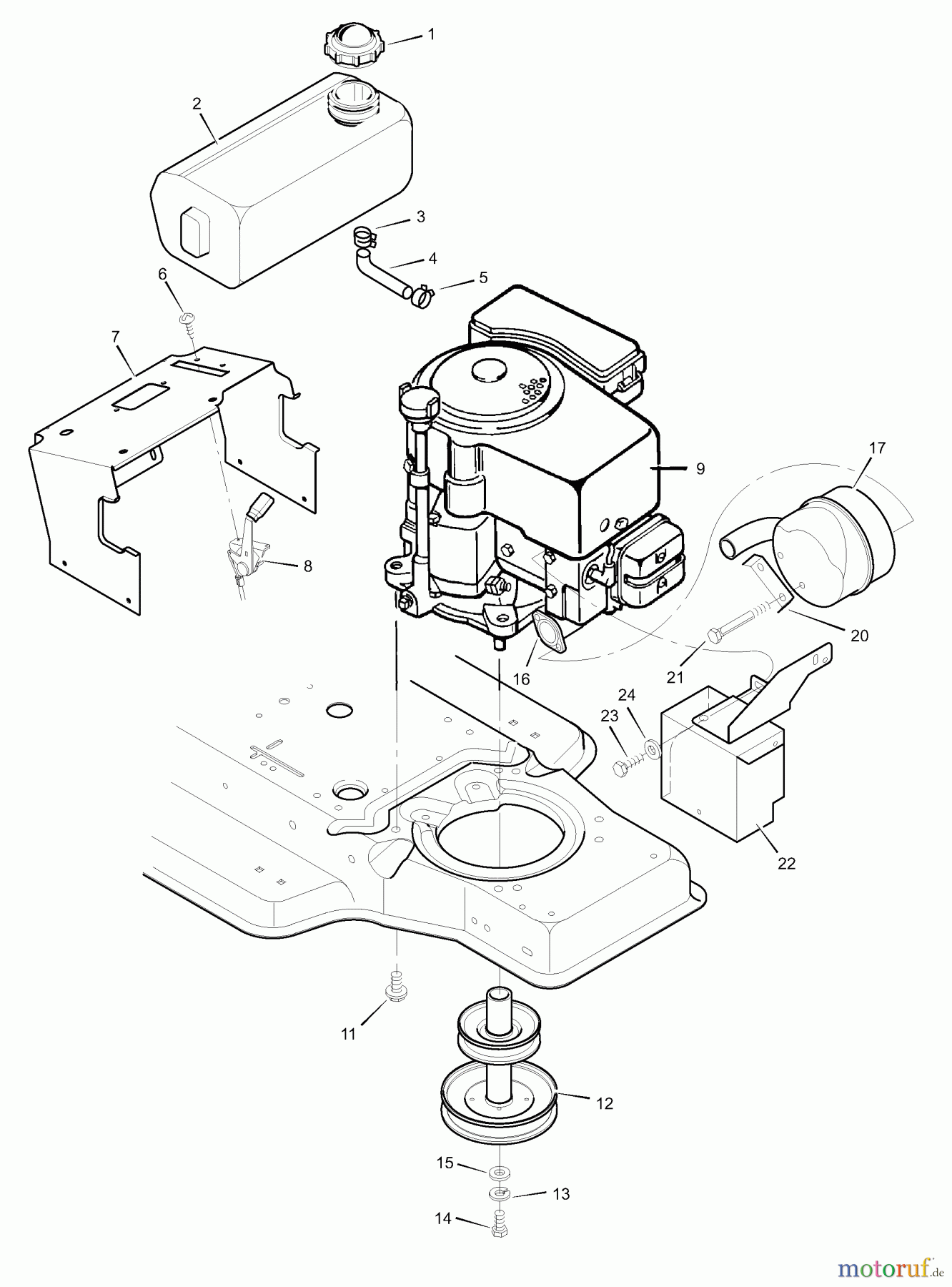 Murray Rasen- und Gartentraktoren 38713x71A - B&S/Murray 38