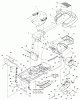 Murray 107.277721 (2690520) - Craftsman ZTS7500, 20HP Kohler w/44" Mower Deck (2005) (Sears) Ersatzteile Frame, Body & Seat Group (986803_986838_987349)