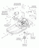 Murray 107.277880 (2690640) - Craftsman ZTS7500, 20HP Kohler w/44" Mower Deck (2007) (Sears) Ersatzteile Engine Group - 20HP Kohler (987608)