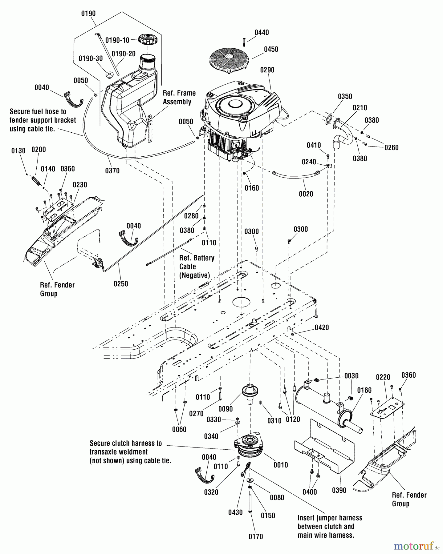 Murray Nullwendekreismäher, Zero-Turn 107.280061 (7800753) - Craftsman ZTS7000, 21HP B&S w/42
