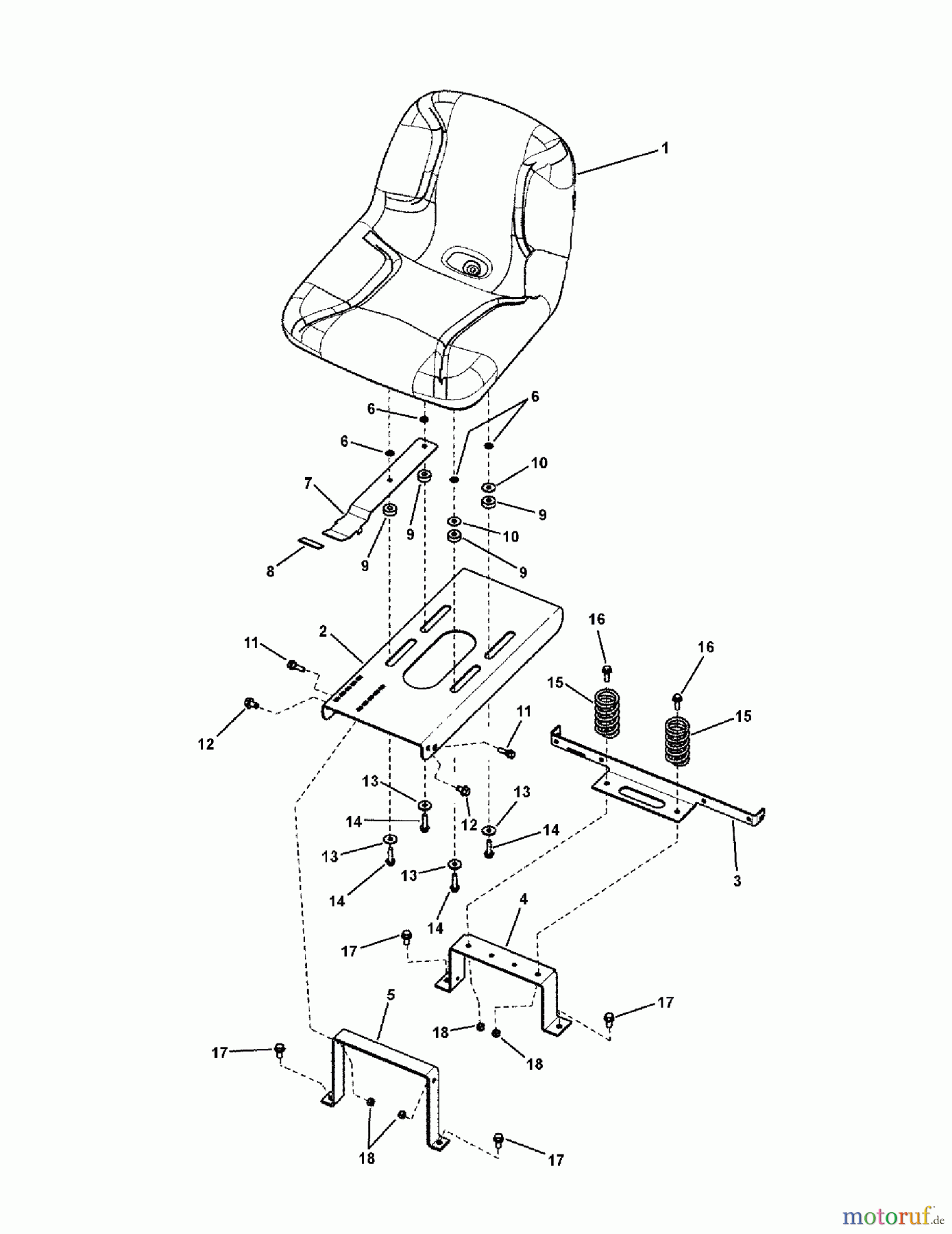 Murray Nullwendekreismäher, Zero-Turn 107.280061 (7800753) - Craftsman ZTS7000, 21HP B&S w/42