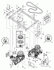 Murray 107.280070 (7800690SN) - Craftsman ZTS7000, 285Z, 26HP B&S w/52" Mower Deck (2011) (Sears) Ersatzteile Transaxle Group - EZT