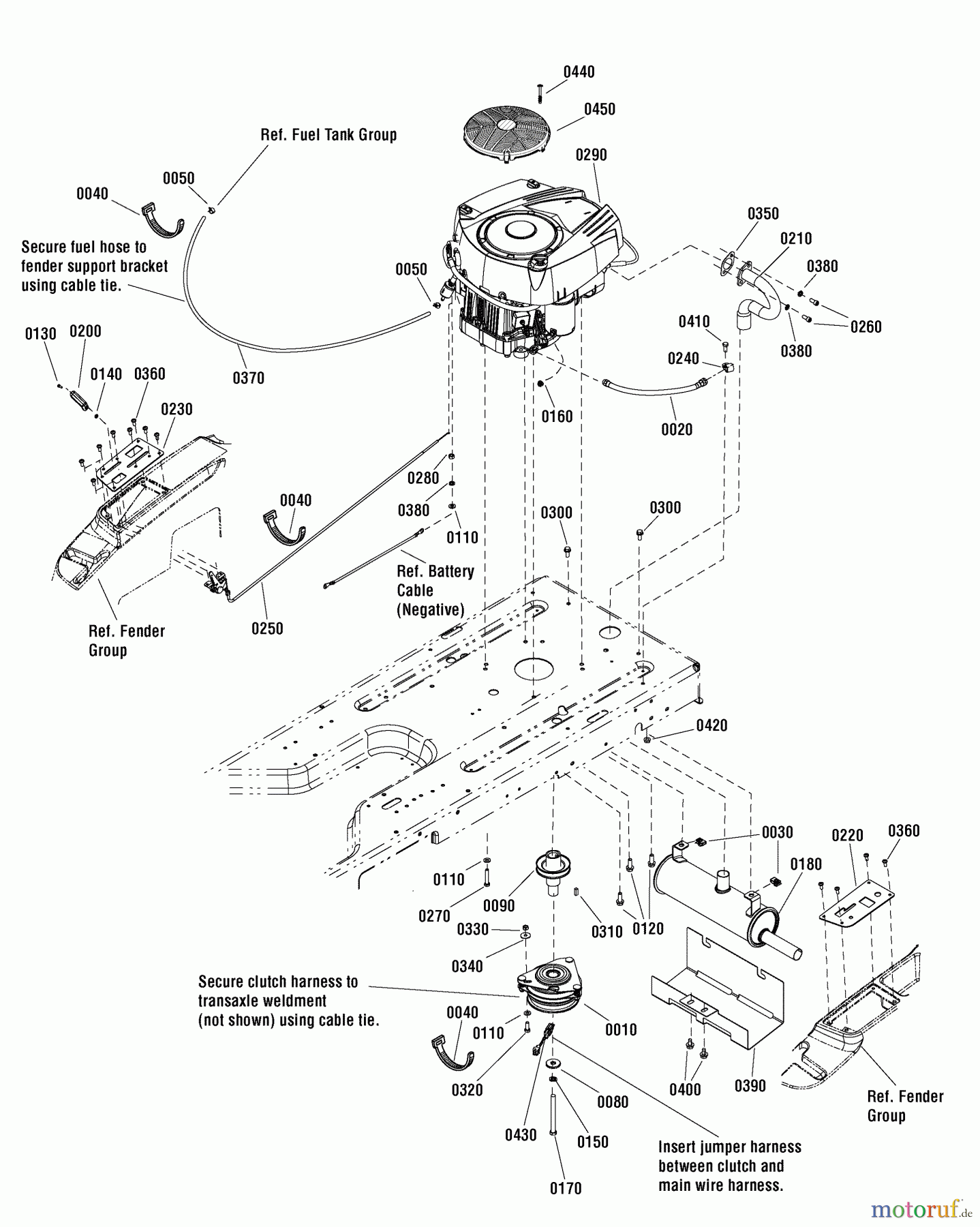 Murray Nullwendekreismäher, Zero-Turn 107.280062 (7800753ASN) - Craftsman ZTS7000, 21HP B&S w/42