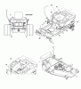 Murray 107.287900 (7800339) - Craftsman ZTS7500, 26HP B&S w/50" Mower Deck (2008) (Sears) Ersatzteile Decals Group (7500881)