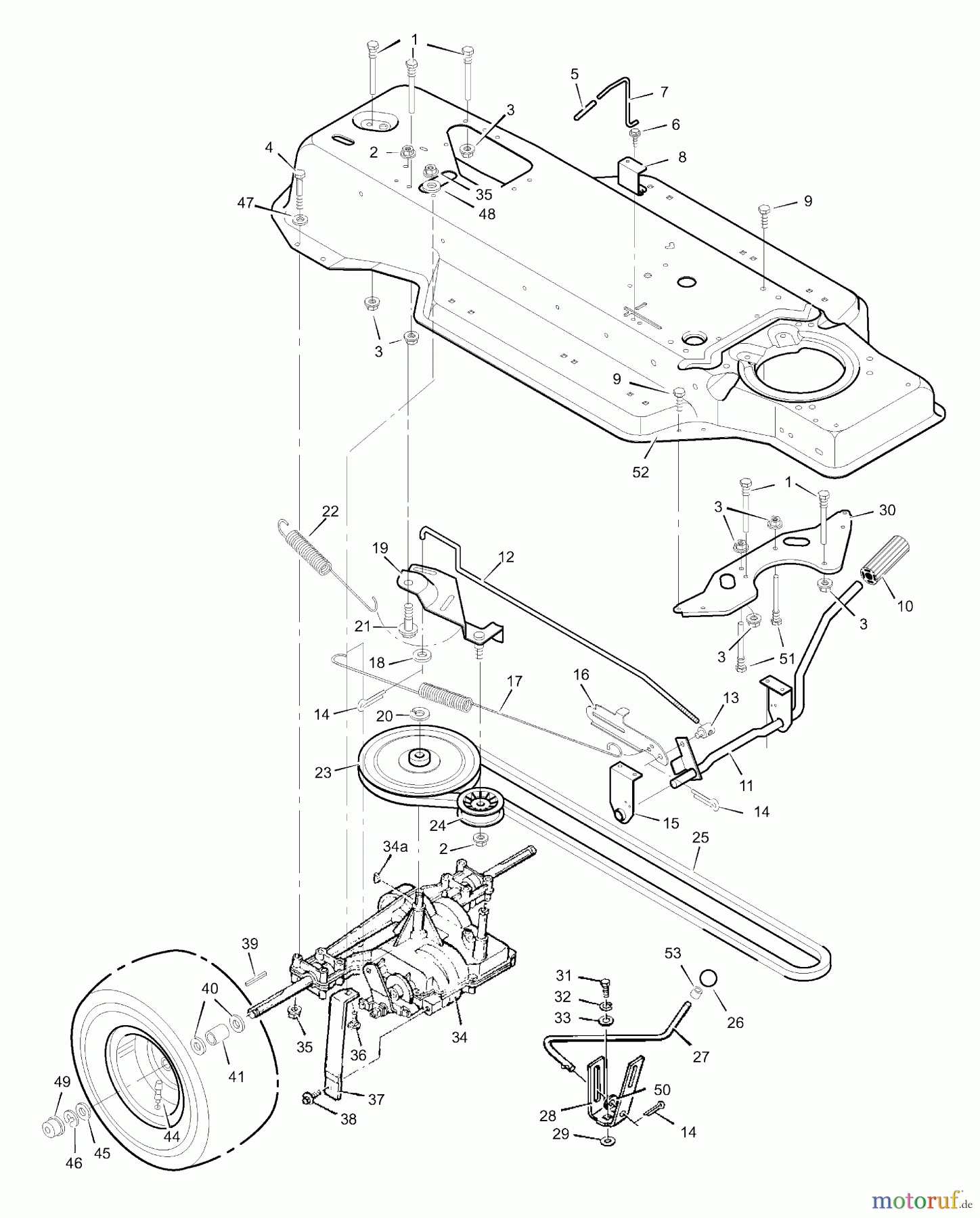 Murray Rasen- und Gartentraktoren 38716x82A - Ranch King 38