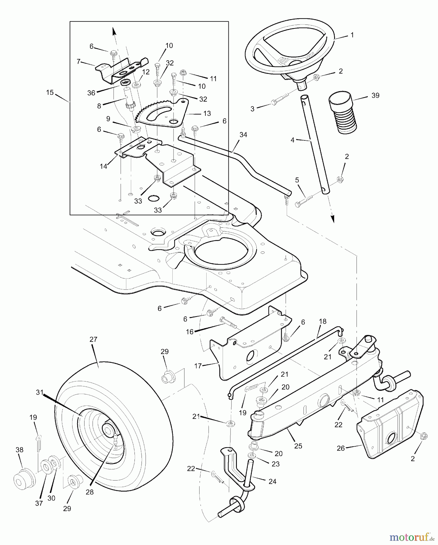 Murray Rasen- und Gartentraktoren 38716x82A - Ranch King 38