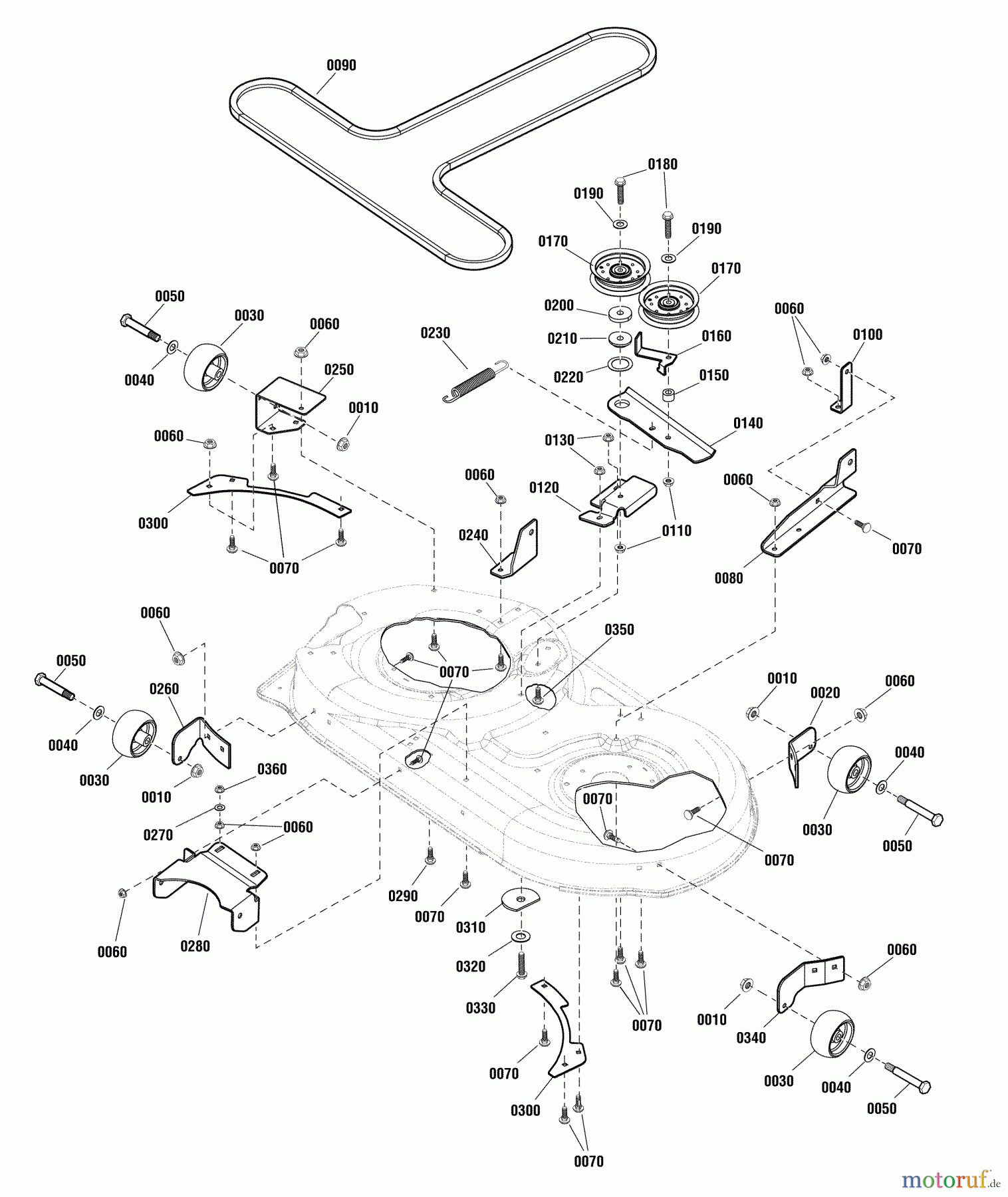 Murray Nullwendekreismäher, Zero-Turn EZT2042 (2691041-02) - Murray 42
