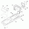 Murray EZT2042 (2691041-02) - 42" Zero Turn Rider, 20HP (2013) Ersatzteile Frame Group (2990155)