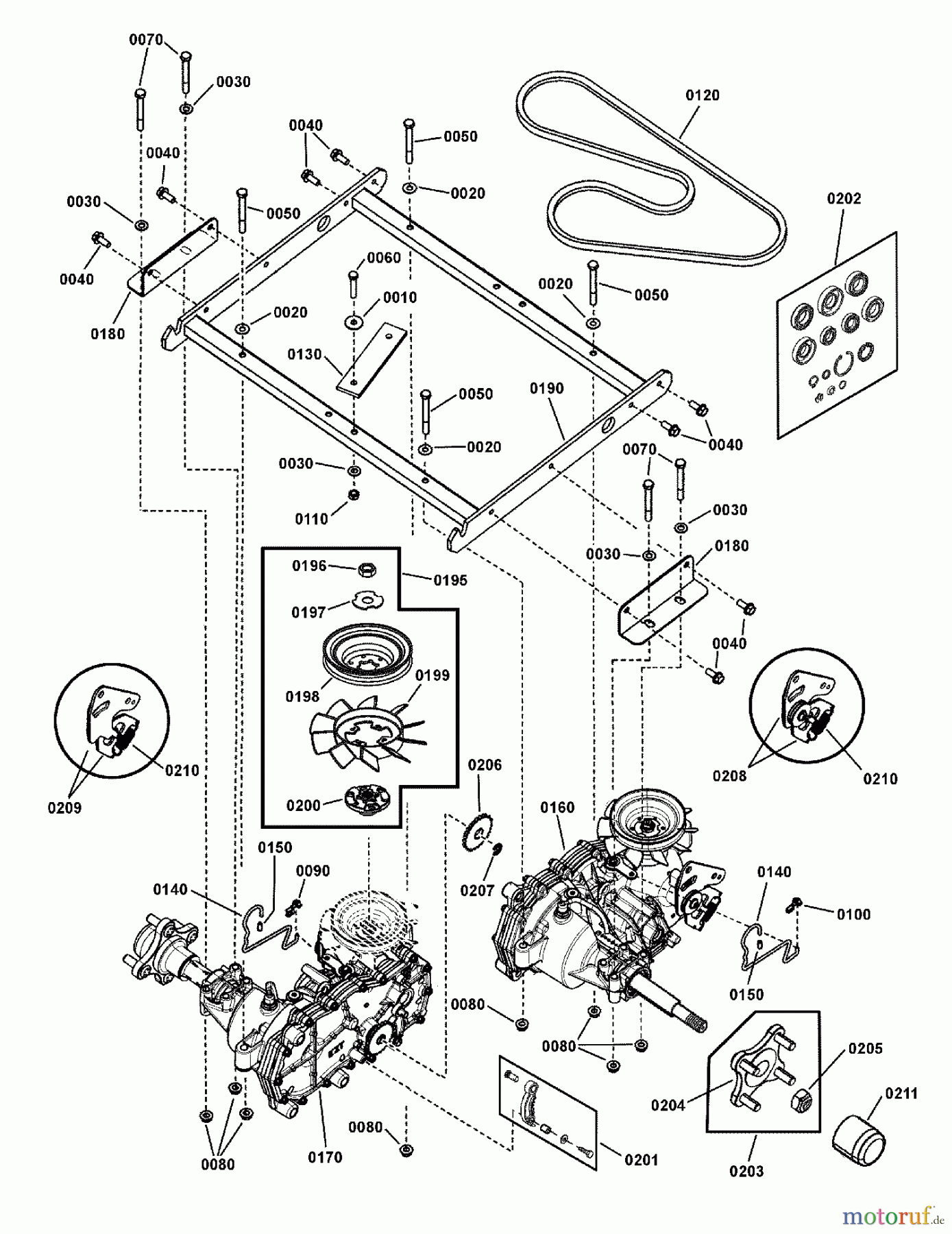 Murray Nullwendekreismäher, Zero-Turn RZT26520 (2691079-01) - Murray 52
